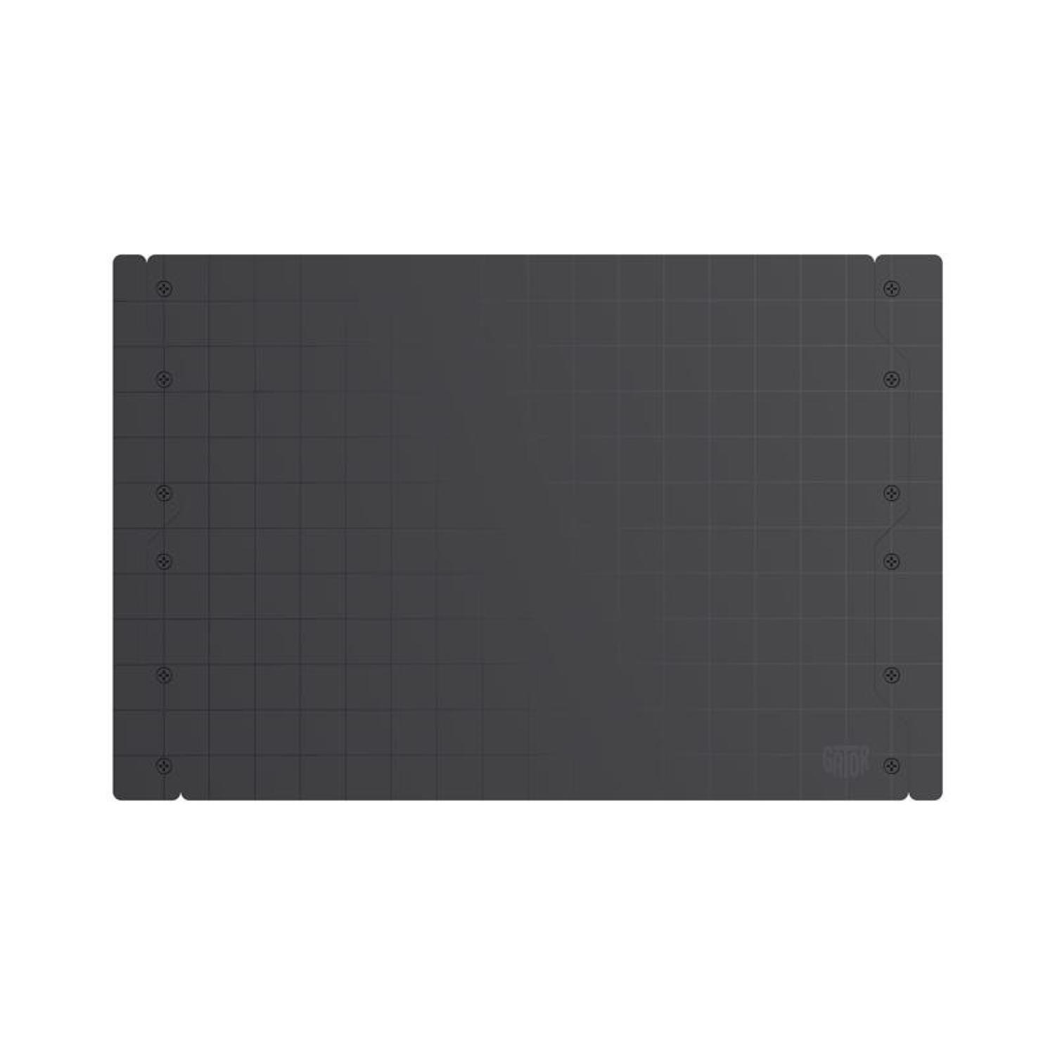 Gator Magnetics Edge Caps Black Metal/Steel Drywall Garage Kit 2 pk