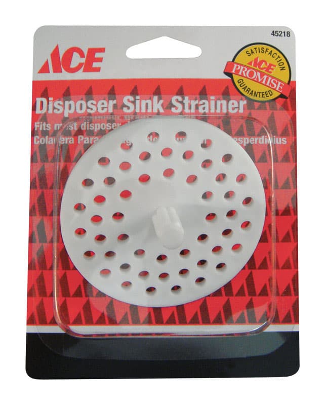 Ace Garbage Disposal Strainer Plastic 1-5/8 in.