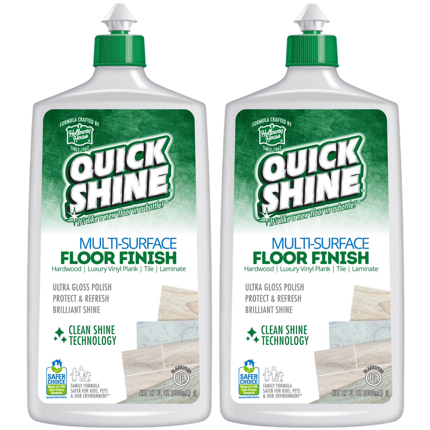 Quick Shine Gloss Floor Finish Liquid 27 oz