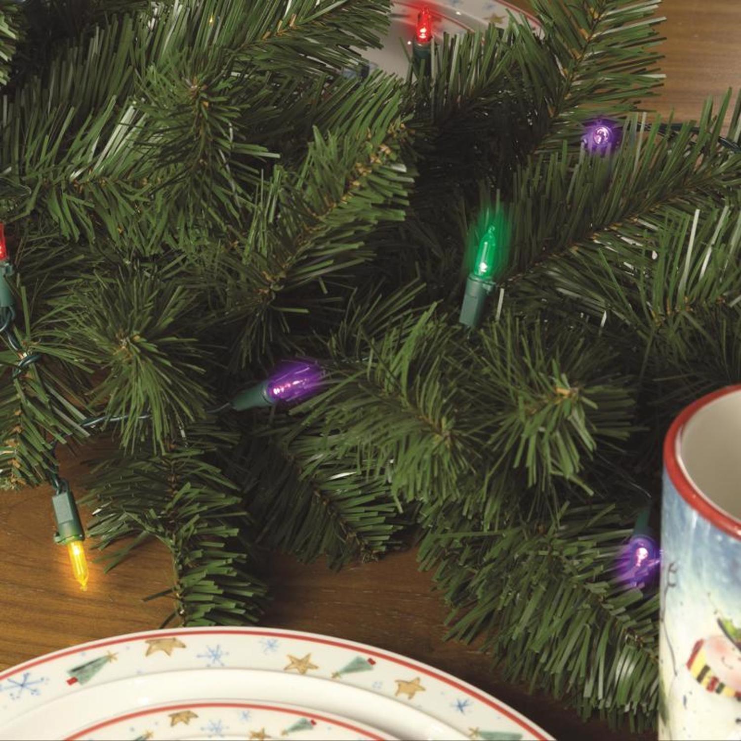 Celebrations Classic LED T5 Multicolored 100 ct String Christmas Lights 24.75 ft.