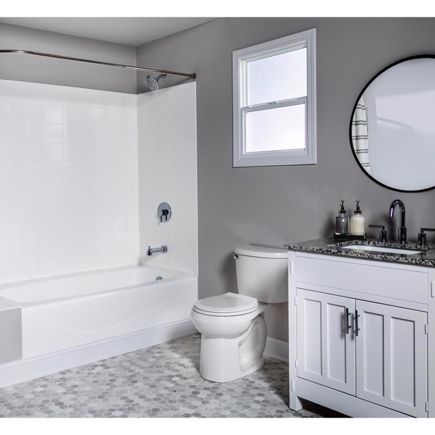 Rust-Oleum Specialty Gloss White Tub and Tile Refinishing Kit Interior 1 qt