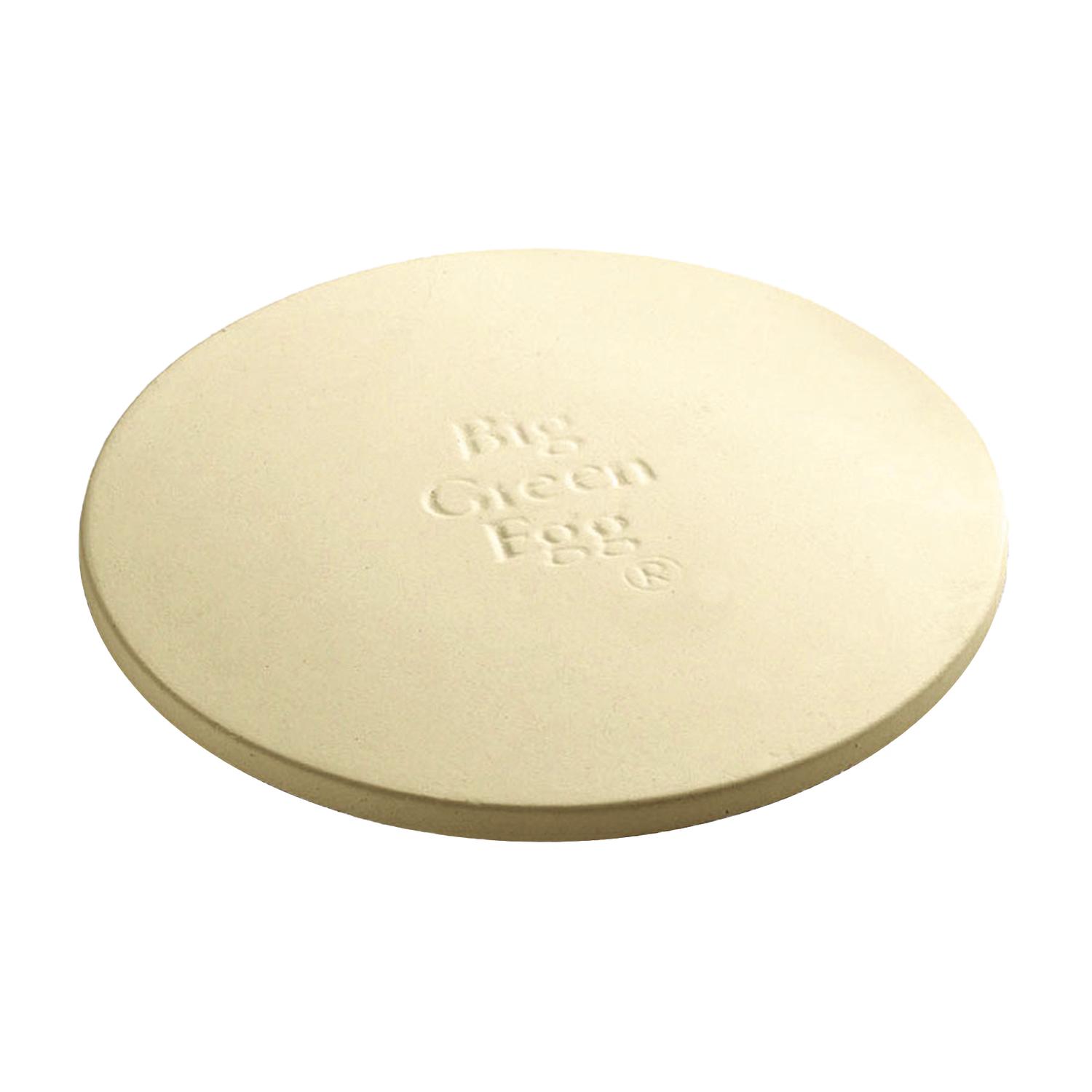 Big Green Egg 14 in. (fits 2XL thru L) Ceramic Natural Pizza Stone 1 pk
