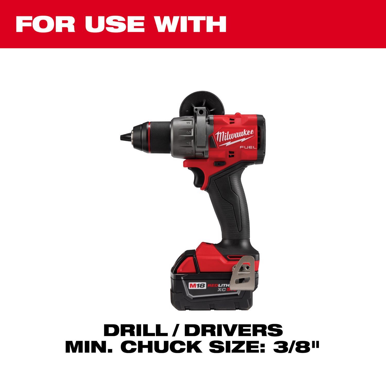 Milwaukee Hole Dozer 1-1/4 in. Bi-Metal 2.7 in. L X 3/8 in. D Hole Saw with Arbor and Pilot Bit Arbo
