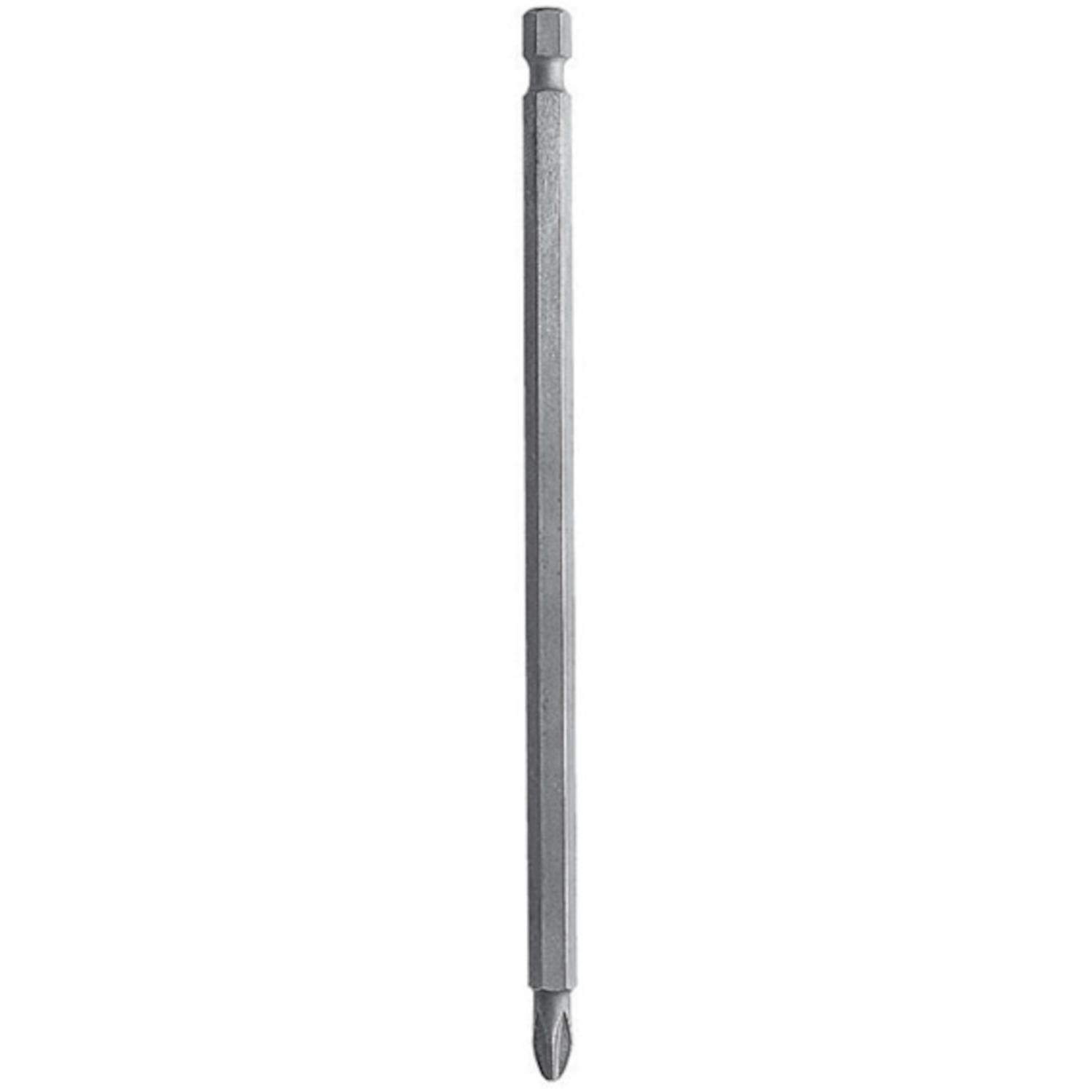 DeWalt Phillips #2 X 6 in. L Power Bit Heat-Treated Steel 1 pc
