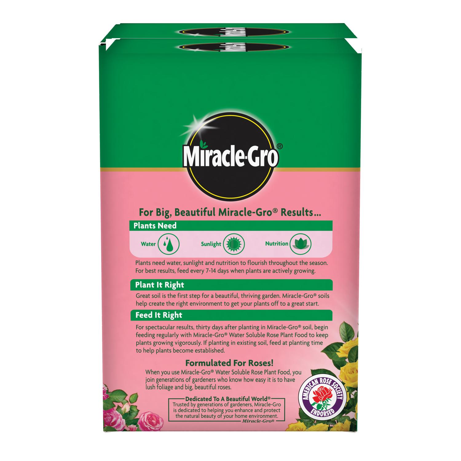 Miracle-Gro Powder Rose Plant Food 1.5 lb