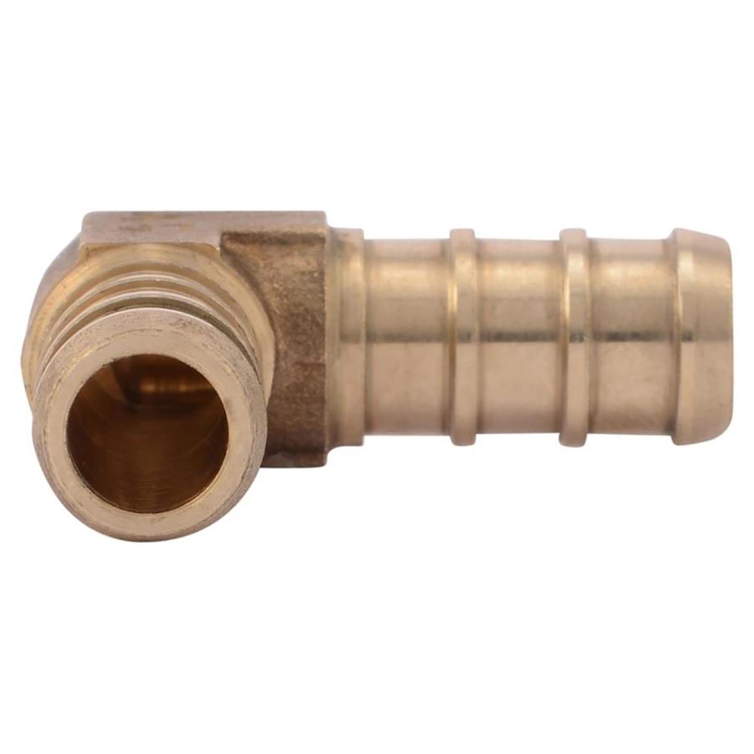 SharkBite 1/2 in. PEX X 3/4 in. D PEX Brass Reducing Elbow