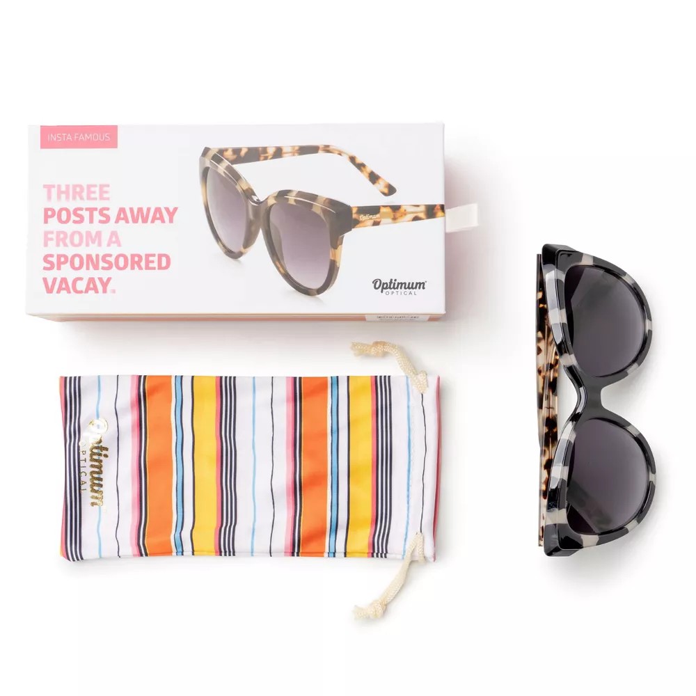 Optimum Optical Cat Eye Frame Sunglasses, Insta Famous