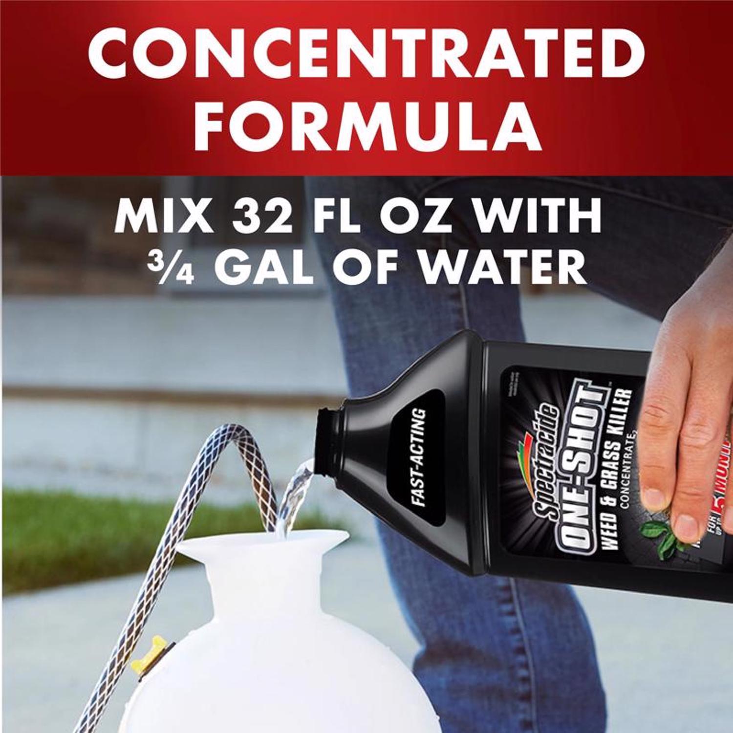 Spectracide One Shot Lawn and Weed Weed and Vegetation Killers Concentrate 32 oz.