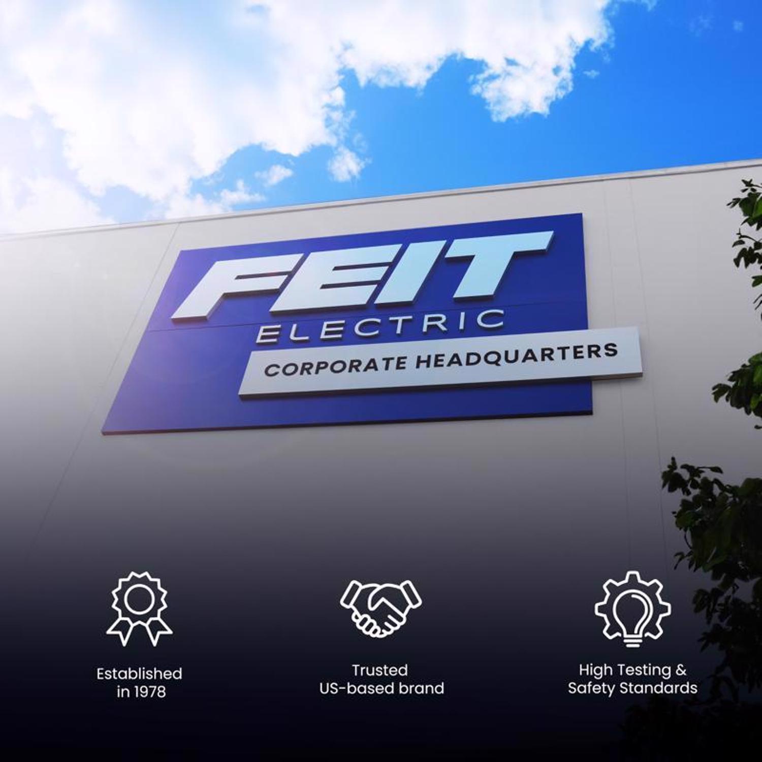 Feit A19 E26 (Medium) LED Bulb Daylight 60 Watt Equivalence 4 pk