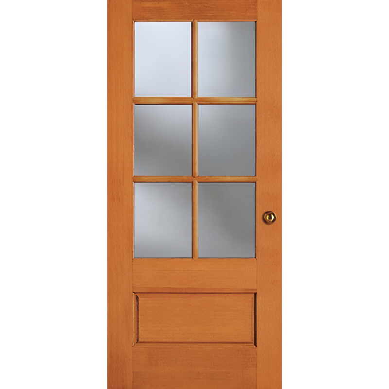 Simpron Door Fir 3'0"X6'8" 6 Lite RH