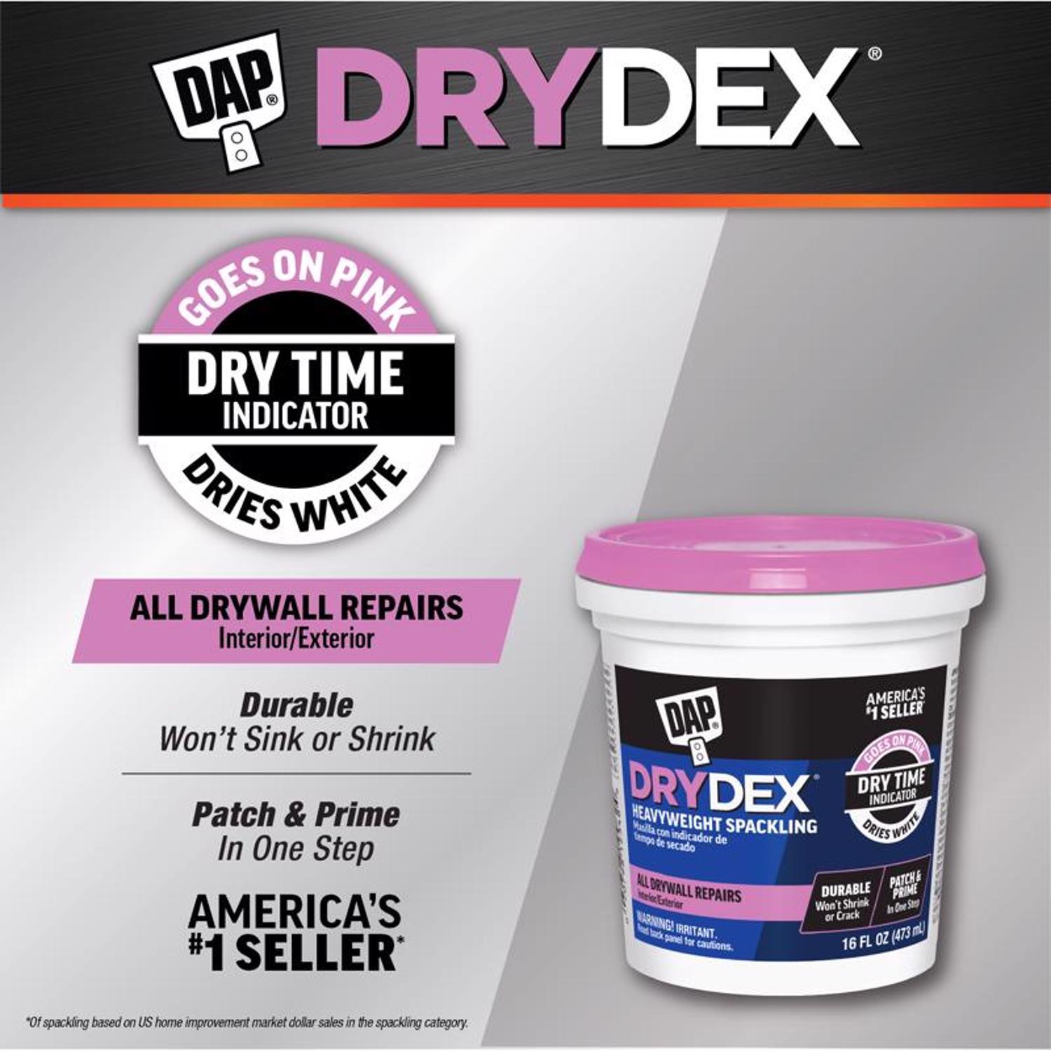 DAP Drydex Ready to Use Pink Spackling Compound 16 fl. oz.