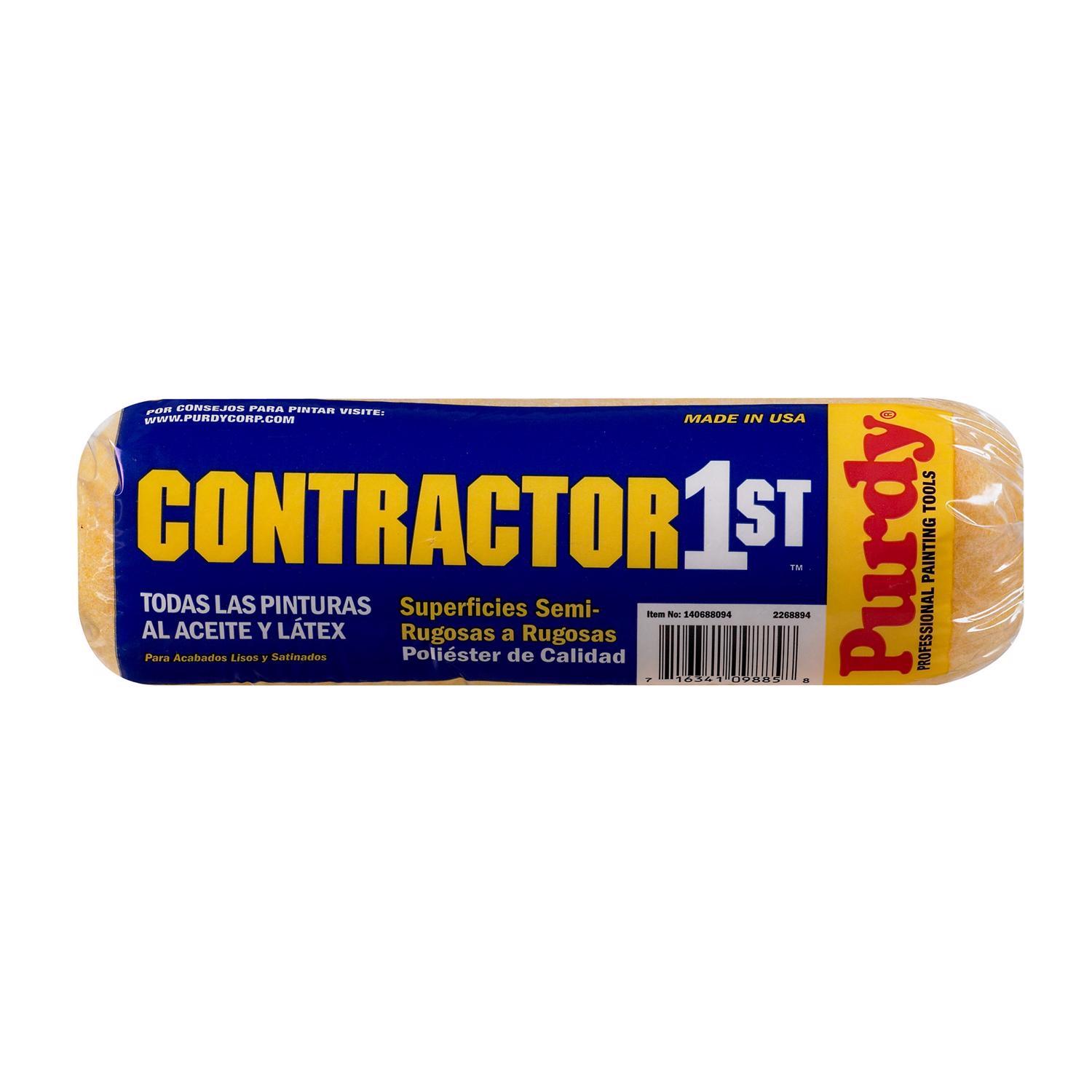 Purdy Contractor 1st Polyester 9 in. W X 3/4 in. Paint Roller Cover 1 pk