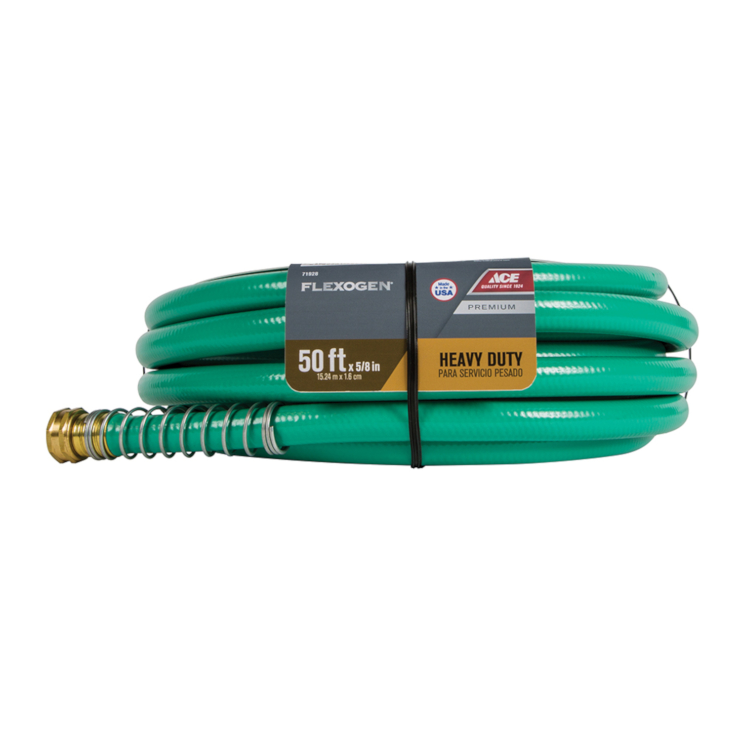 Ace Flexogen 5/8 in. D X 50 ft. L Heavy Duty Premium Grade Garden Hose