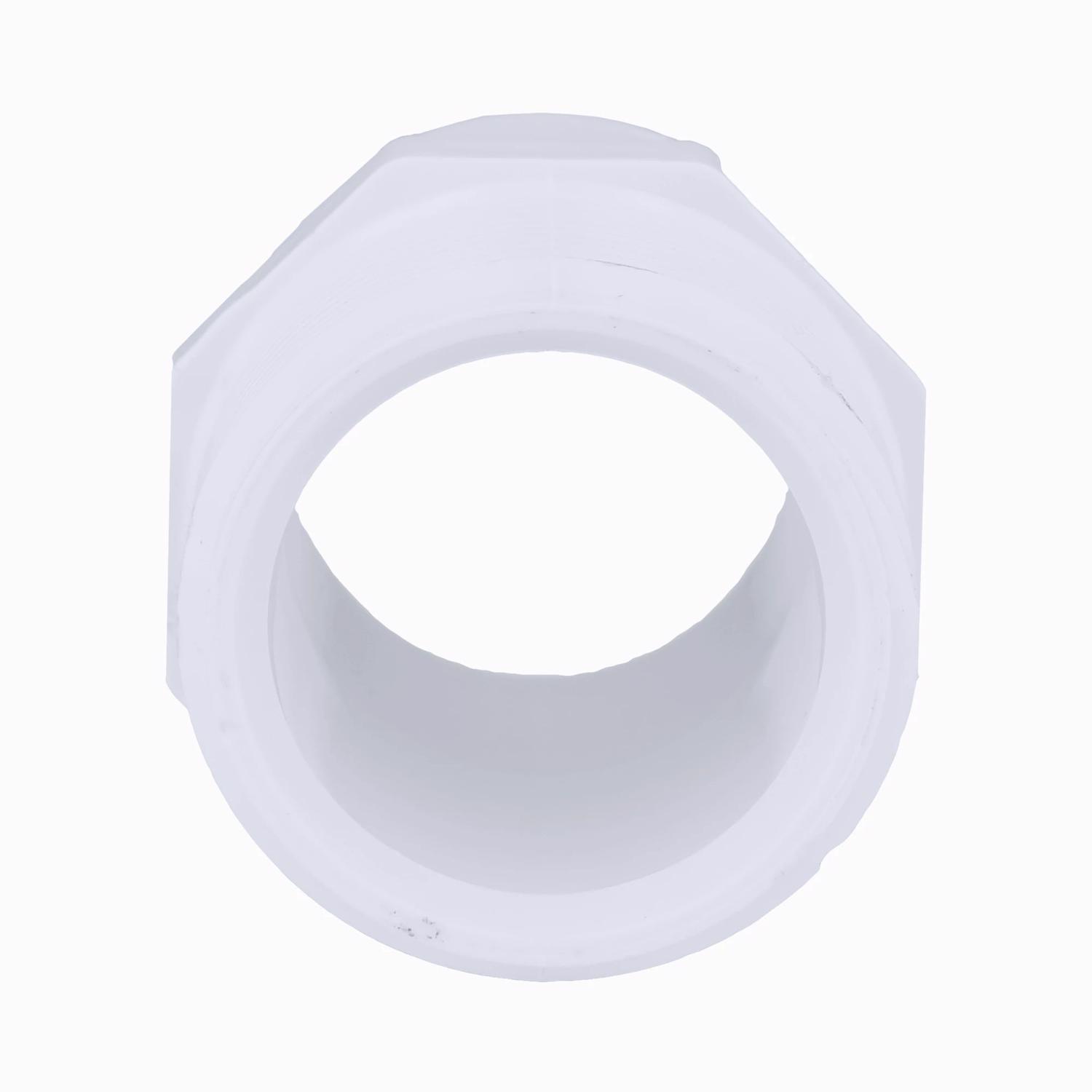 Charlotte Pipe Schedule 40 1-1/4 in. MPT X 1 in. D Slip PVC Pipe Adapter 1 pk