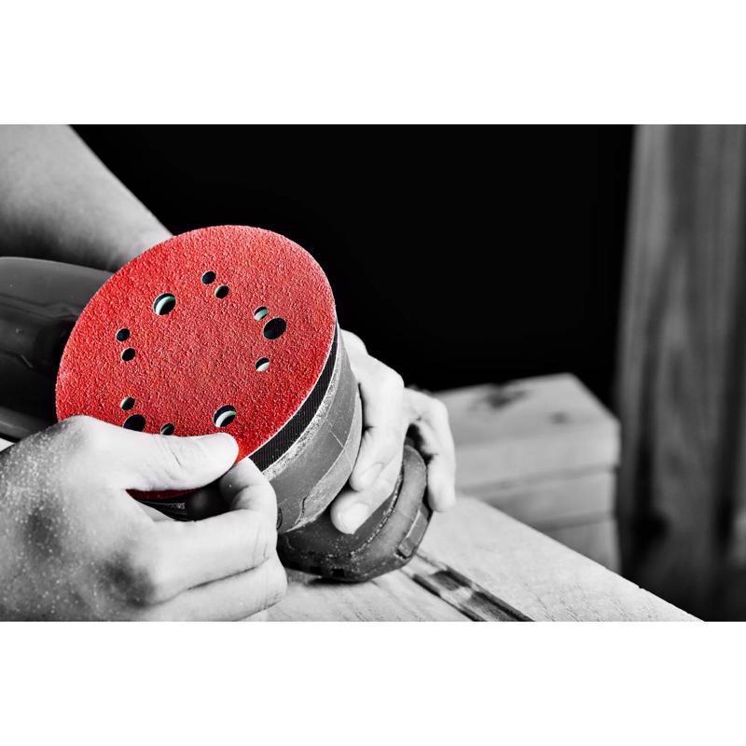 Diablo 5 in. Ceramic Blend Hook and Lock Sanding Disc 180 Grit Very Fine 4 pk