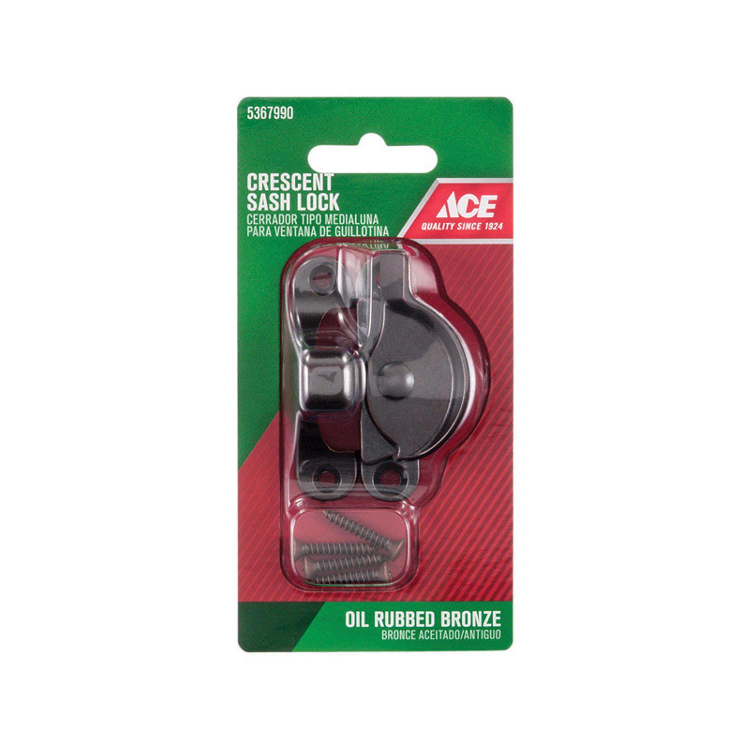 Ace Brass Window Lock 1 pk