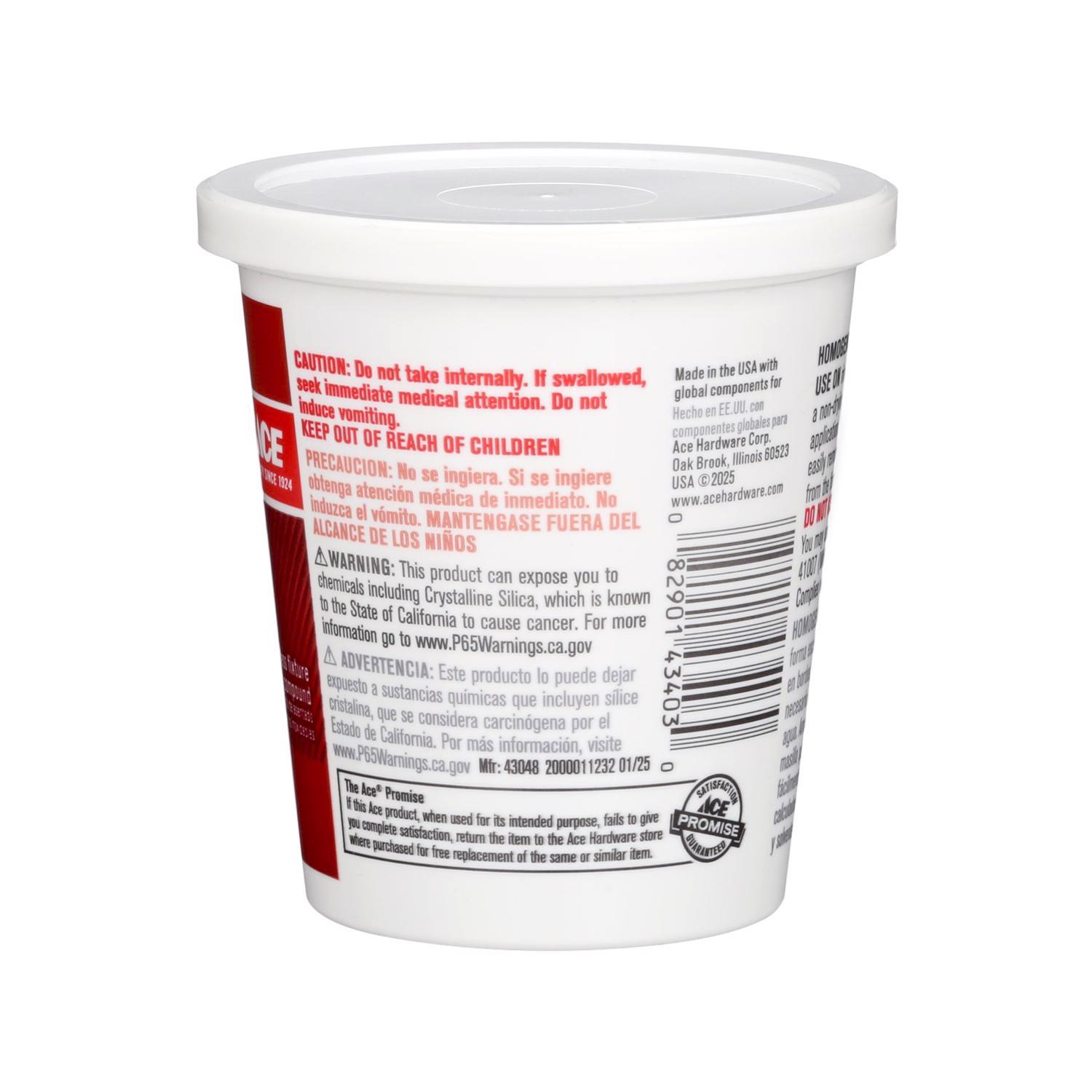 Ace Gray Plumbers Putty 14 oz
