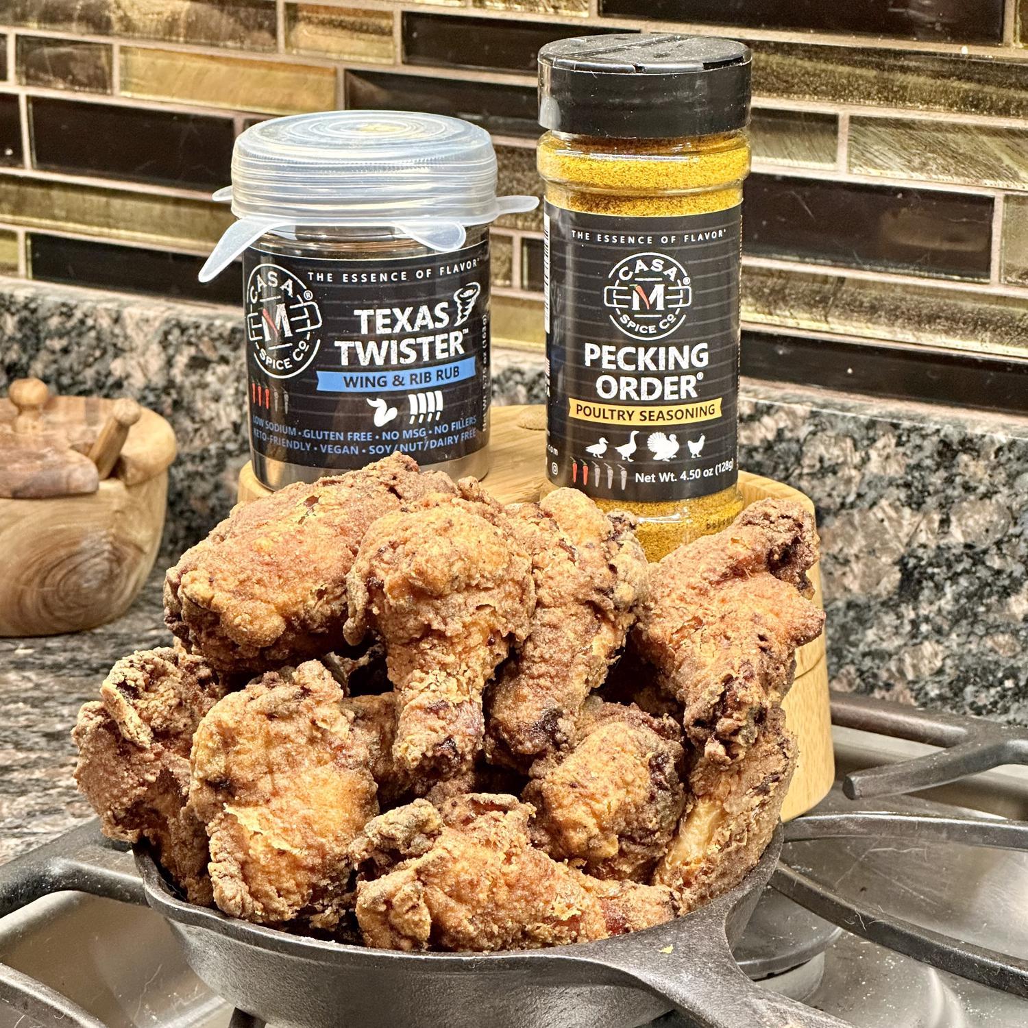 Casa M Spice Co Pecking Order Poultry Seasoning 4.5 oz