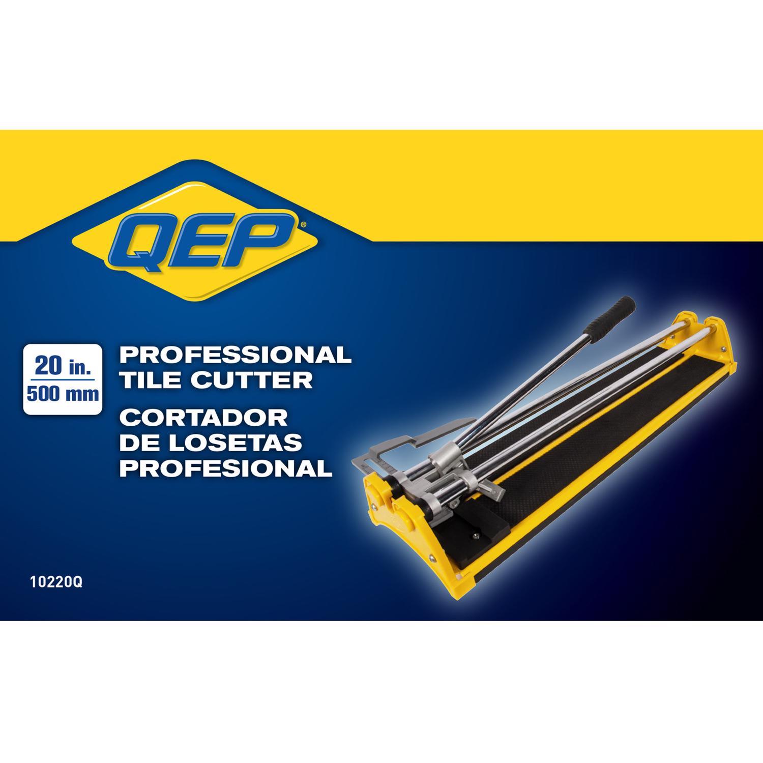 QEP 4.5 in. H X 7 in. W X 20 in. L Tungsten Carbide Tile Cutter 1 pk