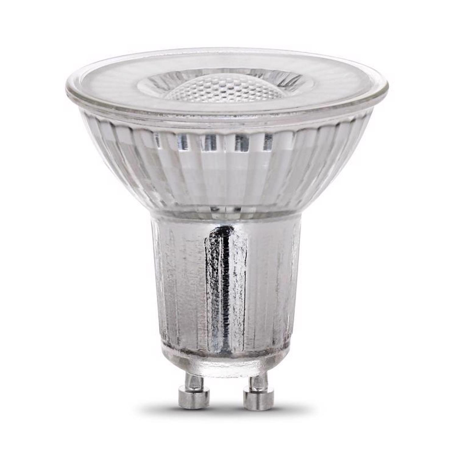 Feit Enhance MR16 GU10 LED Bulb Daylight 50 Watt Equivalence 3 pk
