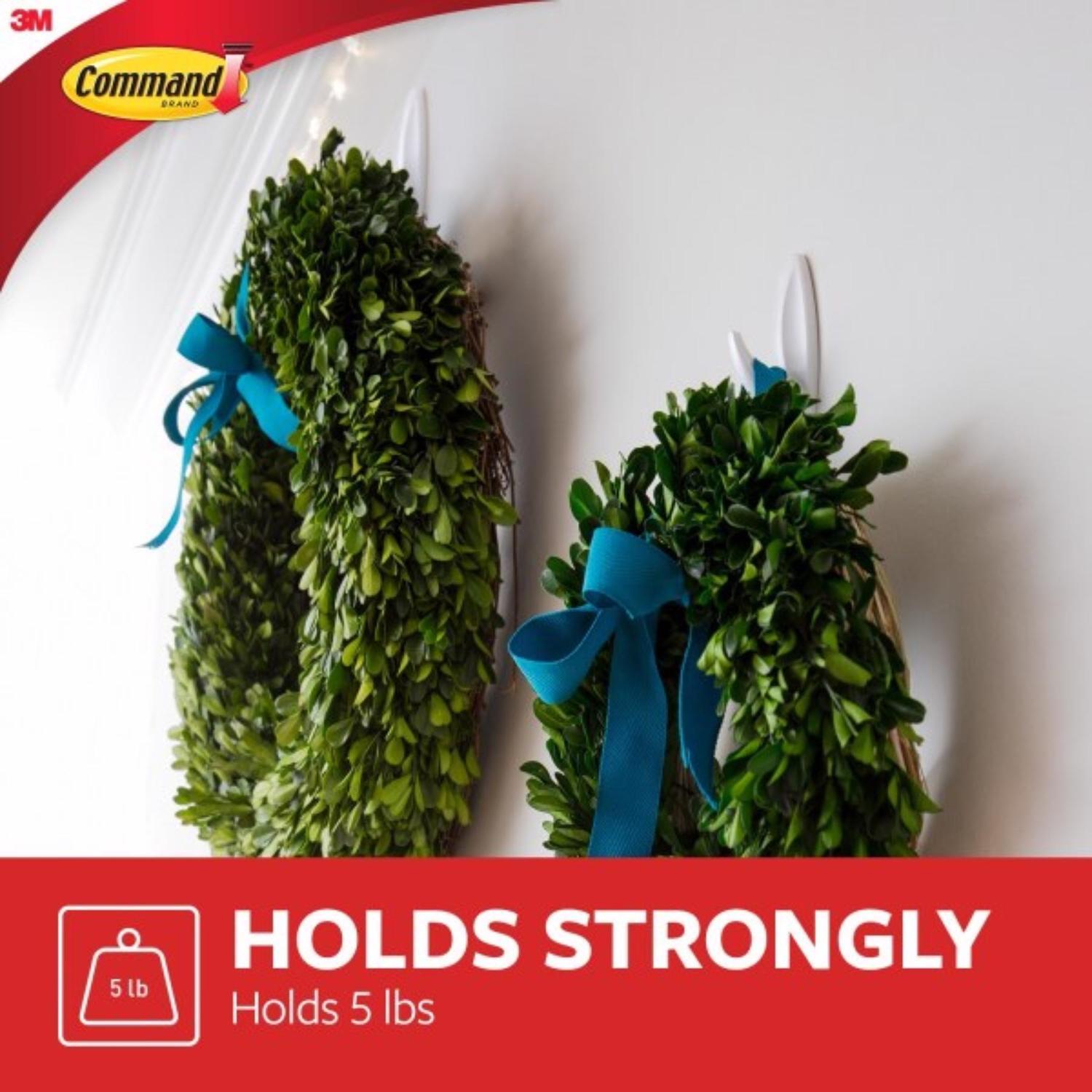 3M Command Large Plastic Designer Hooks 4.125 in. L 1 pk