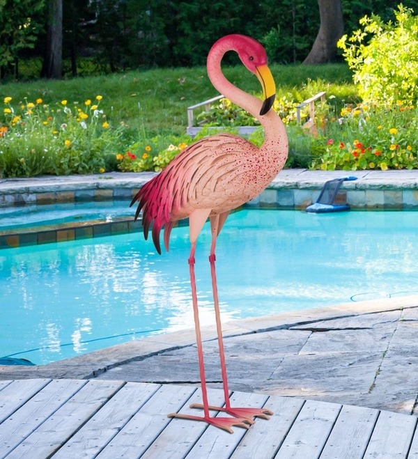 Regal Art & Gift Speckle Flamingo Decor, 35.75 in.