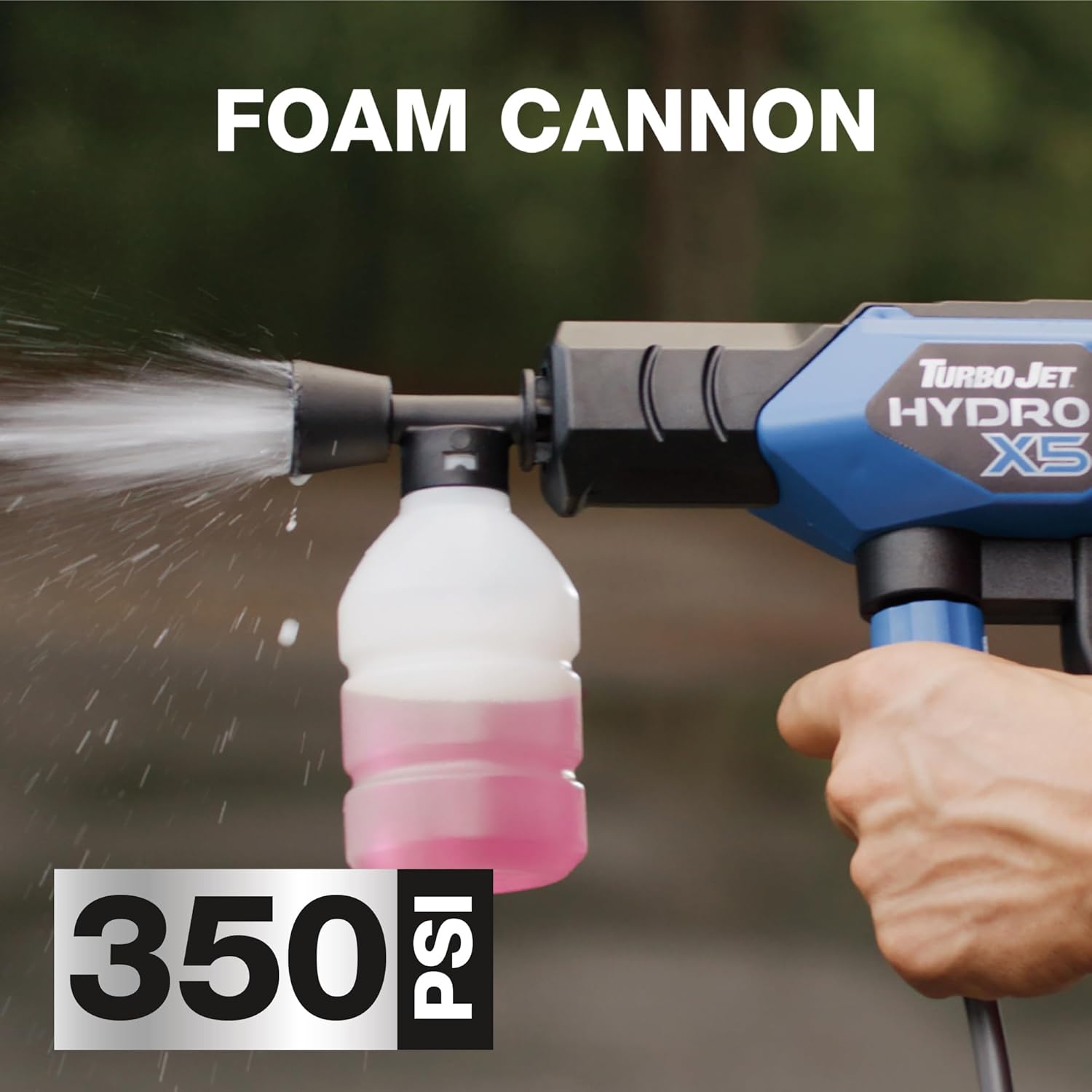 Ontel Turbo Jet HydroX5 Pro Portable Cordless Pressure Washer