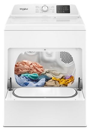 Whirlpool 7.0 cu. ft. Electric Dryer with Adaptive Dry - Vented Top Load Matching