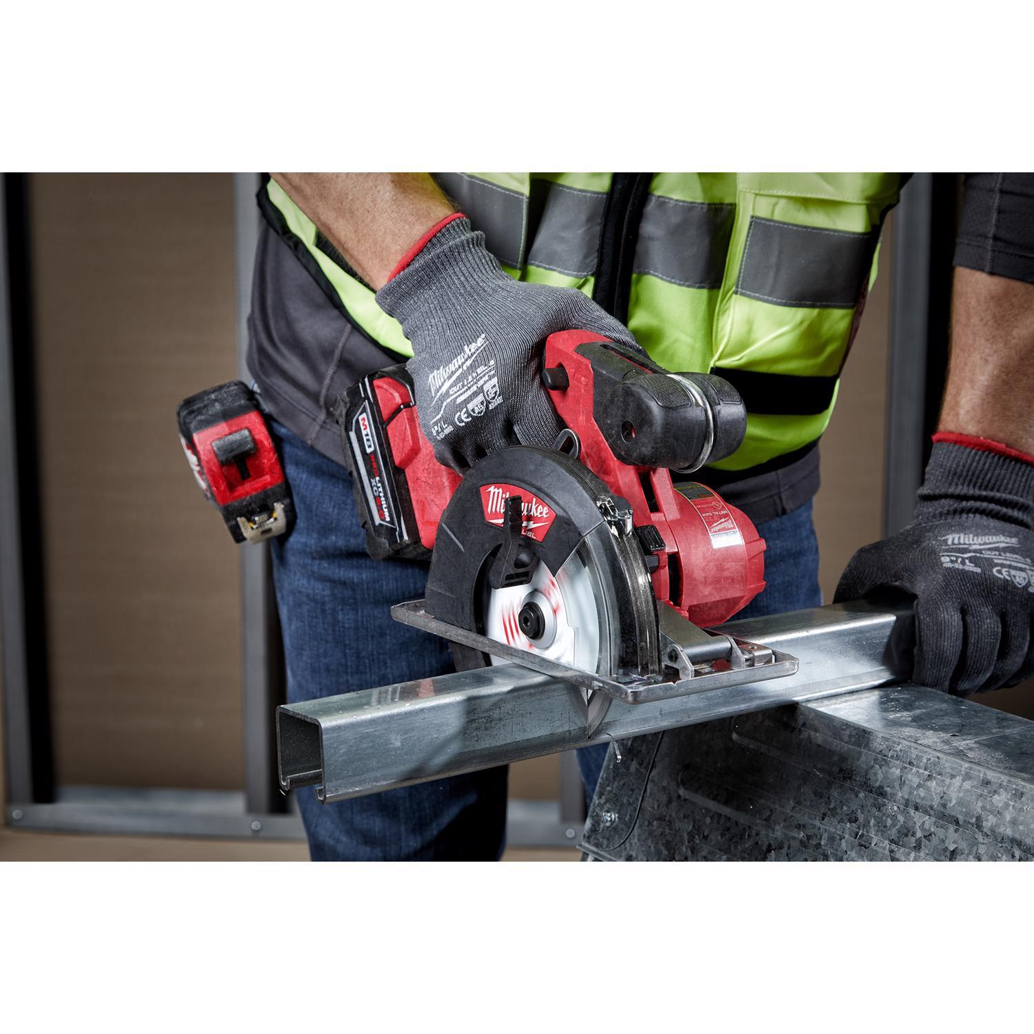Milwaukee Metal Tech 5 3 8 in. D X 20 mm Non Ferrous Tungsten Carbide Metal Blade 50 teeth 1 pk Stine Home Yard The Family You Can Build Around