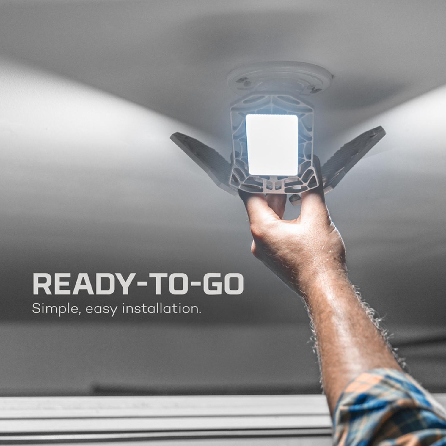 NEBO High Bright 6000 lm LED String/Linkable Utility Light