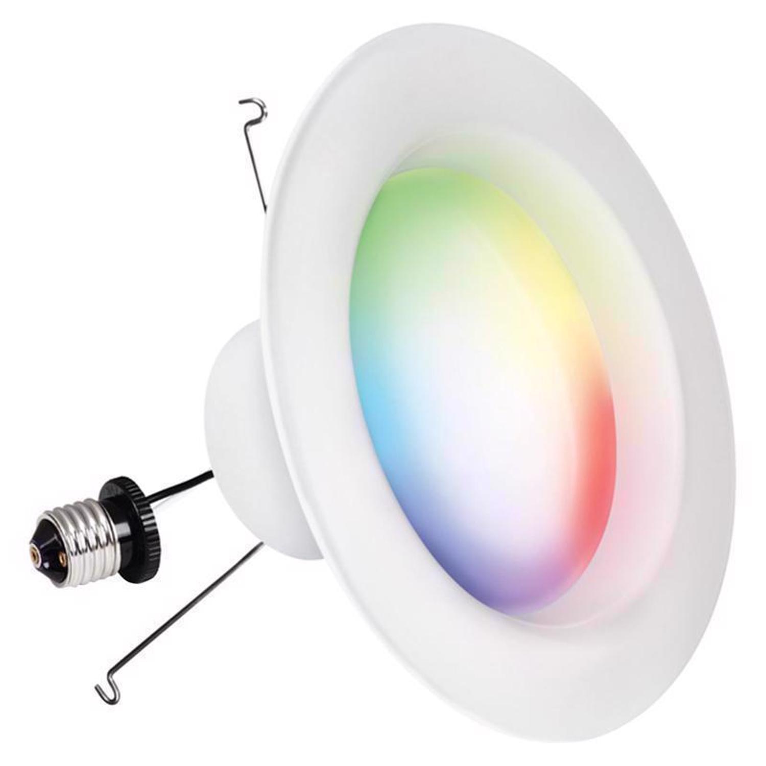 Feit Electric Frost White 6 in. W Aluminum LED Dimmable Recessed Downlight 11.1 W