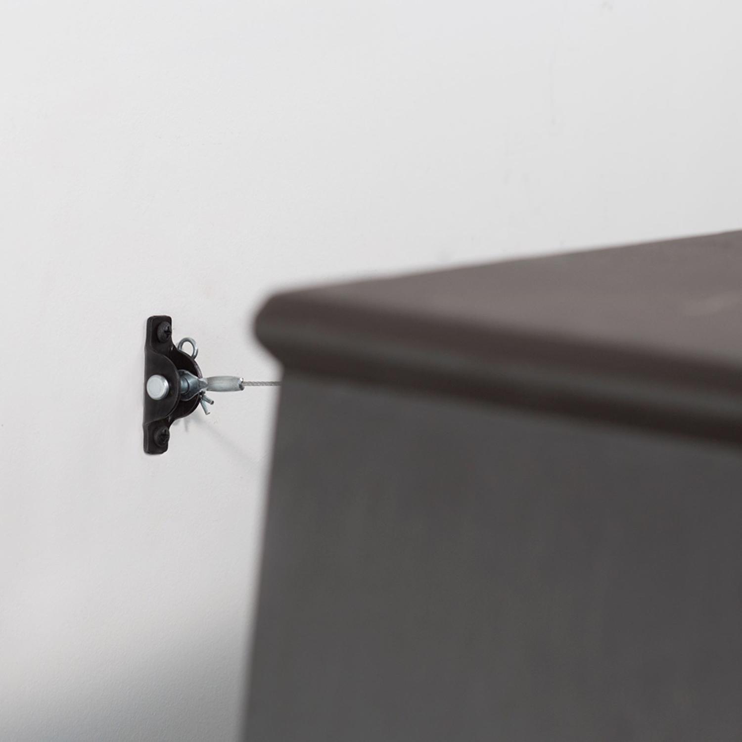 Hangman Black Furniture Anti-Tip Kit 400 lb 1 pk