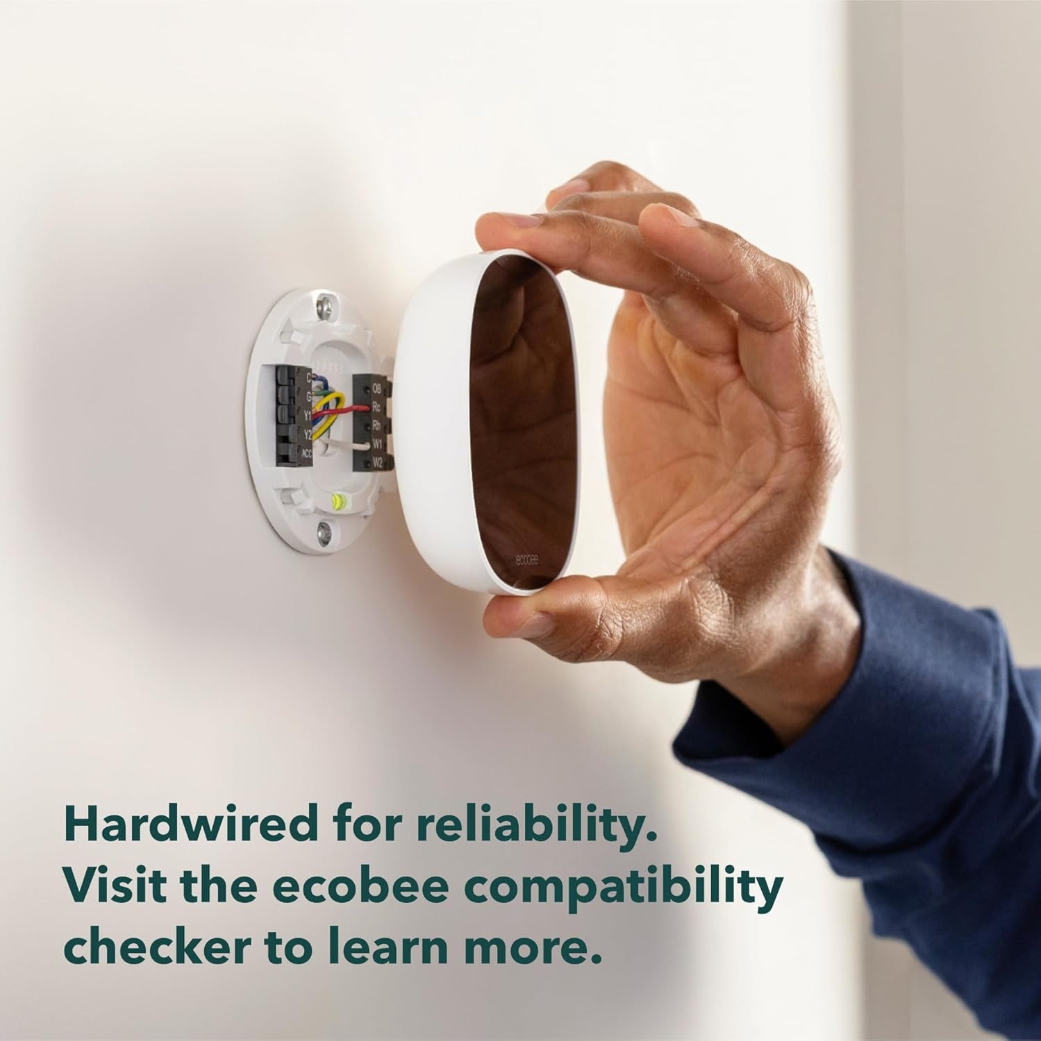 Heating and Cooling Touch Screen Smart-Enabled Thermostat Built In WIFI Ecobee