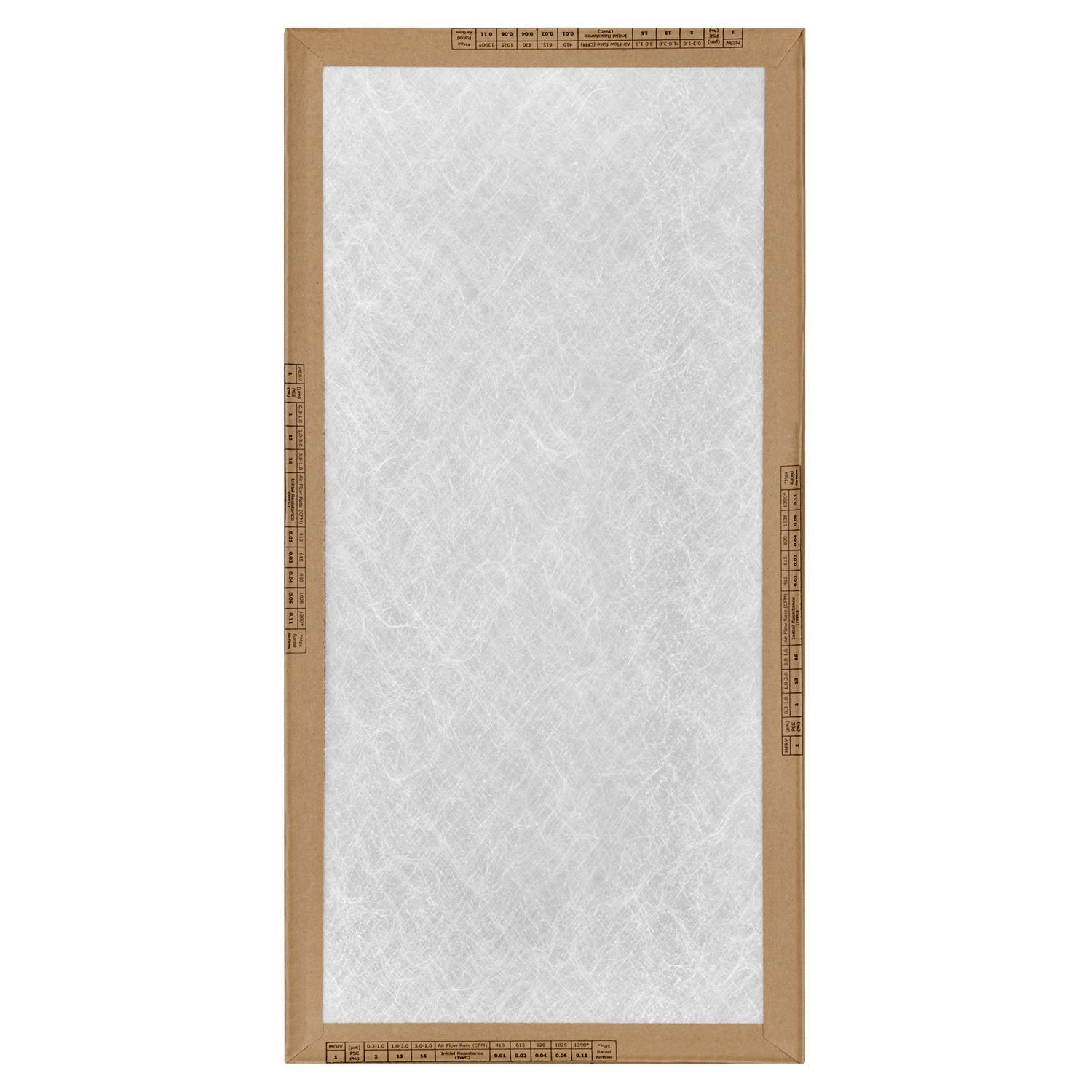 AAF Flanders EZ Flow II 10 in. W X 20 in. H X 1 in. D Fiberglass 1 MERV Air Filter 1 pk