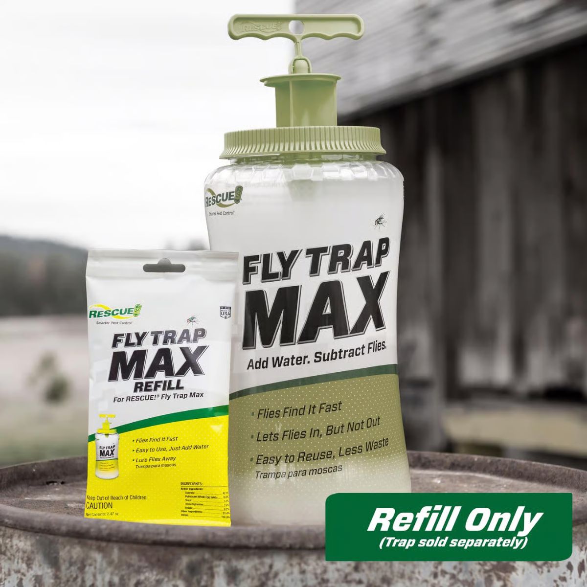 RESCUE! Max Fly Trap 2.47 oz.
