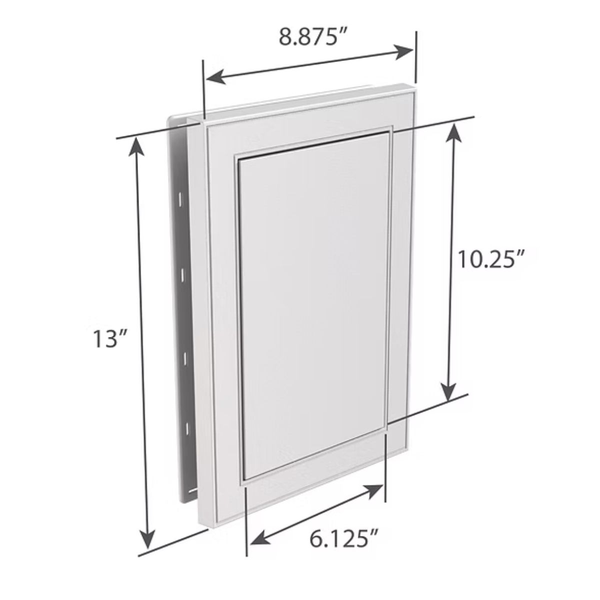 Pontiac Trail Large Mounting Block 8.875 in. x 13 in.