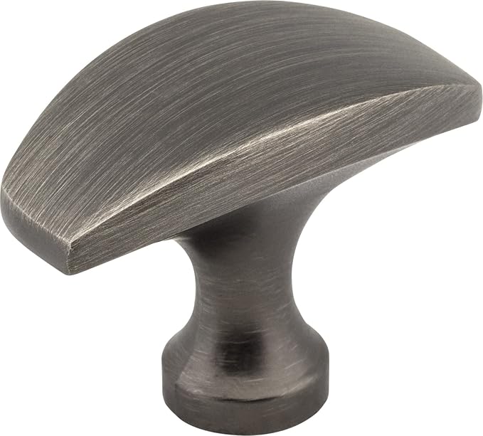 Elements 382PC Cosgrove Collection 1.5 in. Rectangular Cabinet Knob, Polished Chrome Finish
