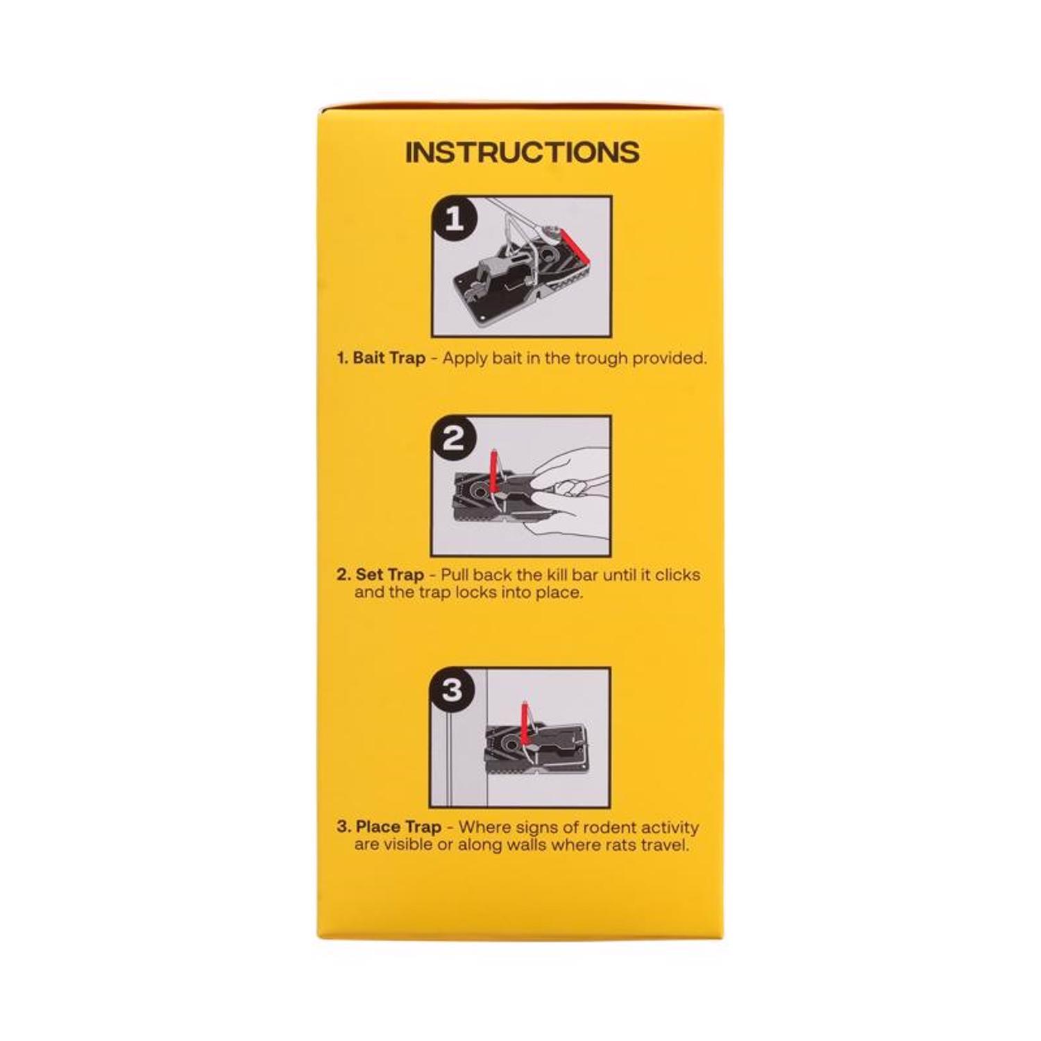 Victor Power-Kill Medium Snap Trap For Rats 1 pk