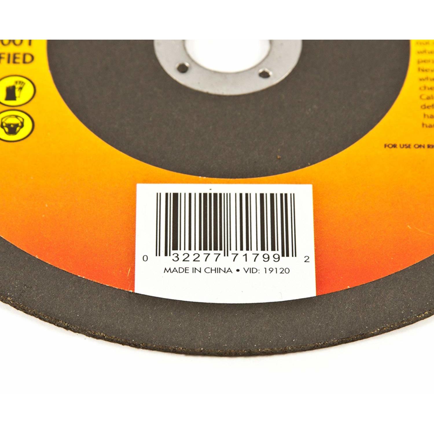 Forney 6 in. D X 5/8 in. Aluminum Oxide Metal Cut-Off Wheel 1 pc