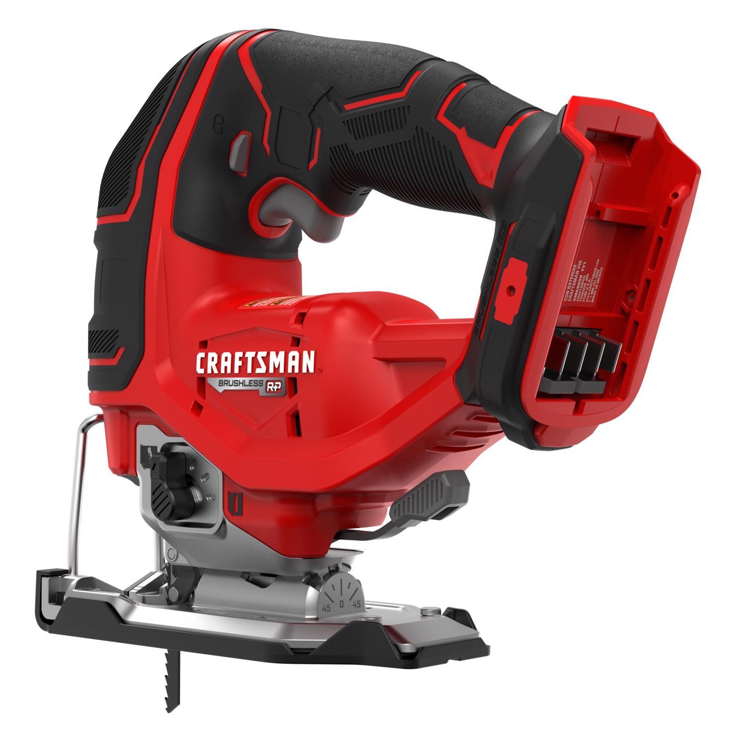 CRAFTSMAN V20 BRUSHLESS RP Cordless Jig Saw Tool Only