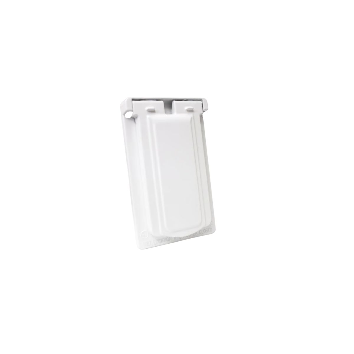 Sigma Engineered Solutions Rectangle Die-Cast Metal 1 gang 4.57 in. H x 2.83 in. W Vertical GFCI Cover