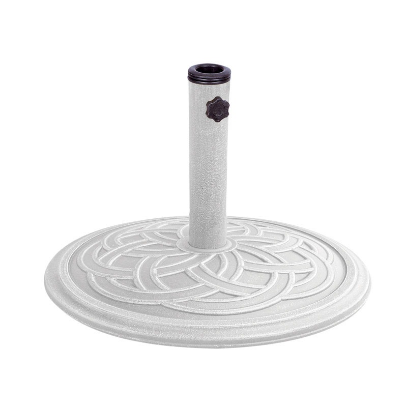 Bond White Ribbon Envirostone Umbrella Base