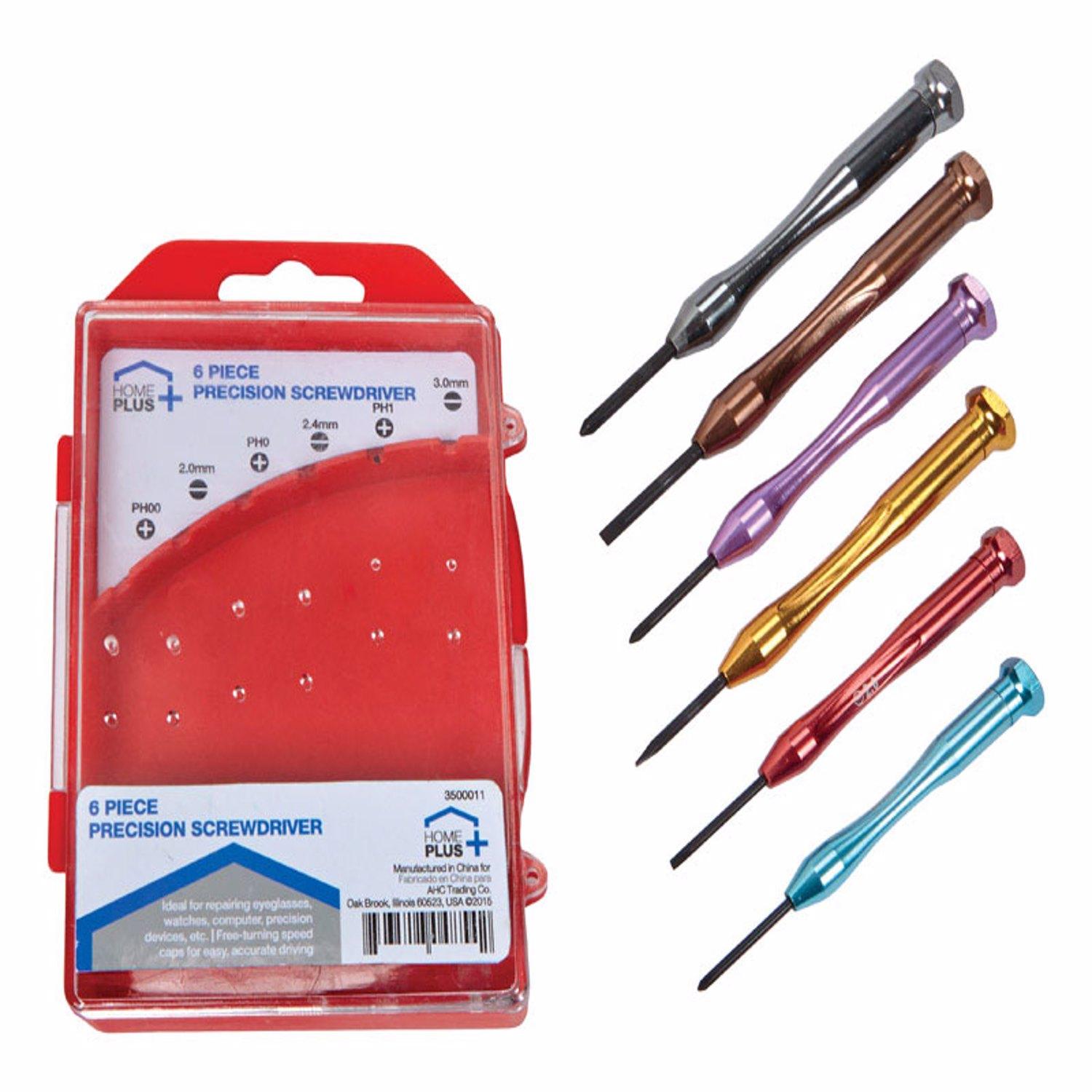 Home Plus Assorted Precision Driver Set 6 Piece