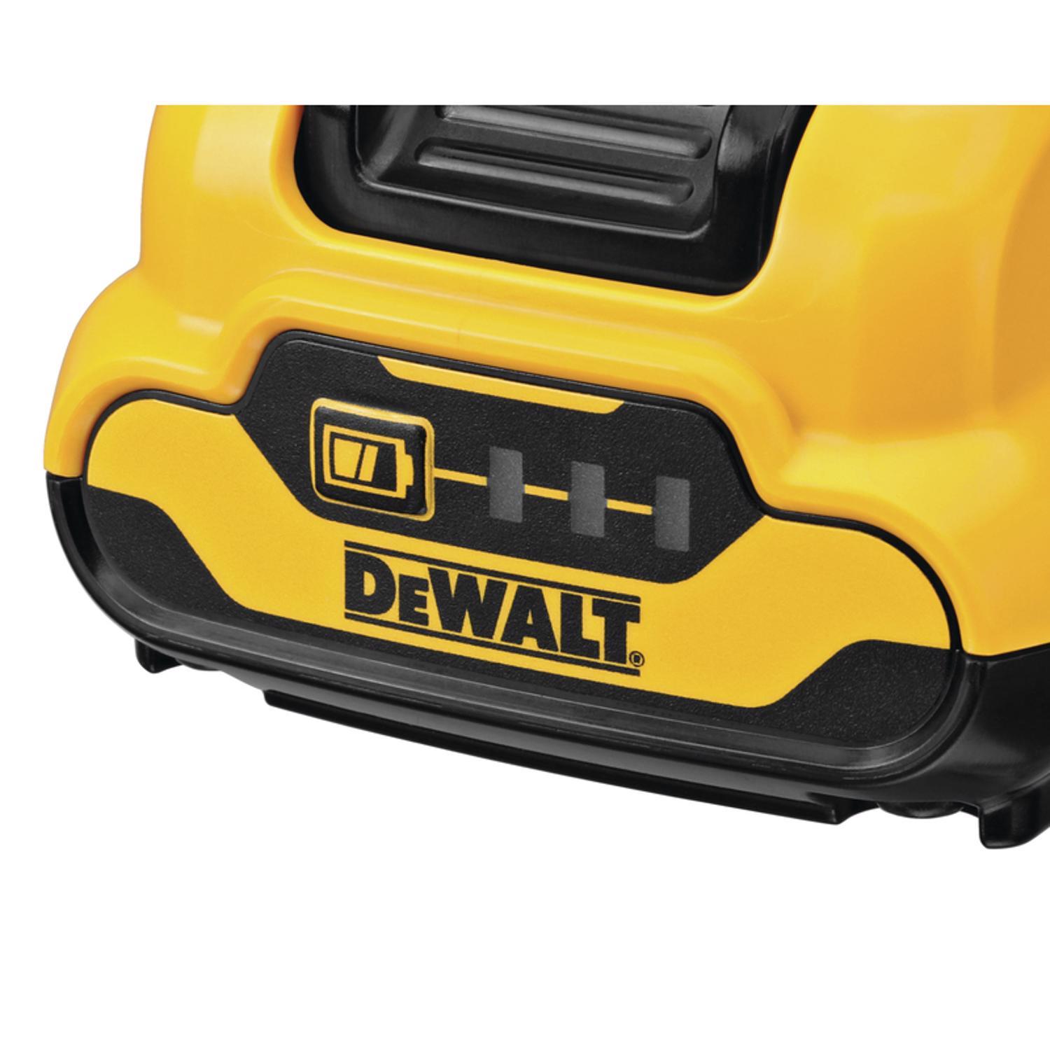 DeWalt 12V MAX DCB124 3 Ah Lithium-Ion Compact Battery 1 pc