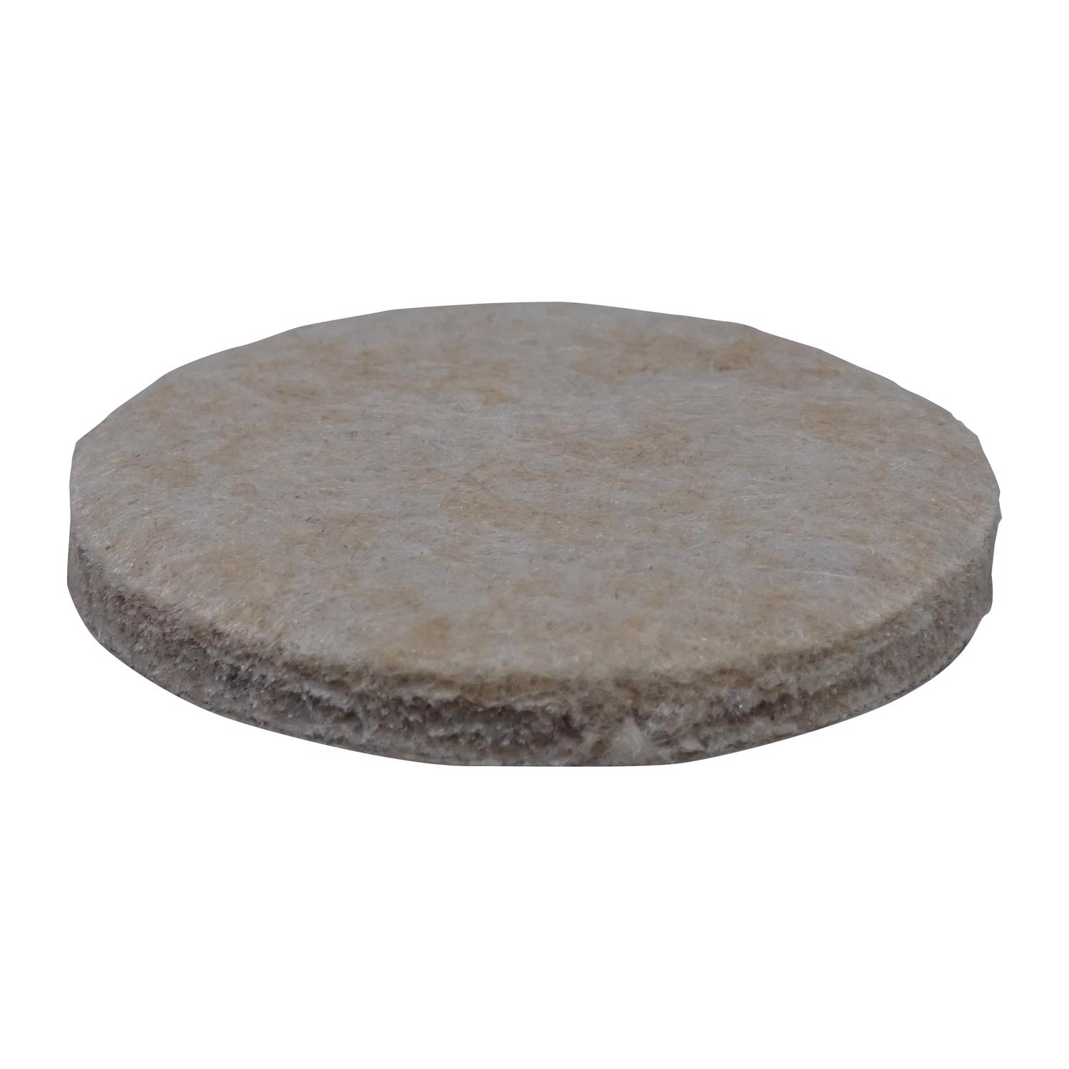 Ace Felt Self Adhesive Protective Pad Brown Round 1-1/2 in. W 24 pk
