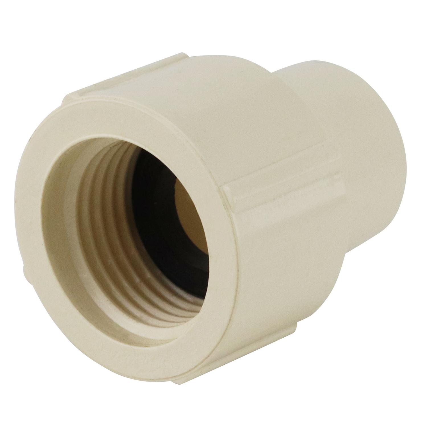 Apollo Schedule 40 1/2 in. Slip in to X 1/2 in. D FNPT CPVC Female Adapter 1 pk