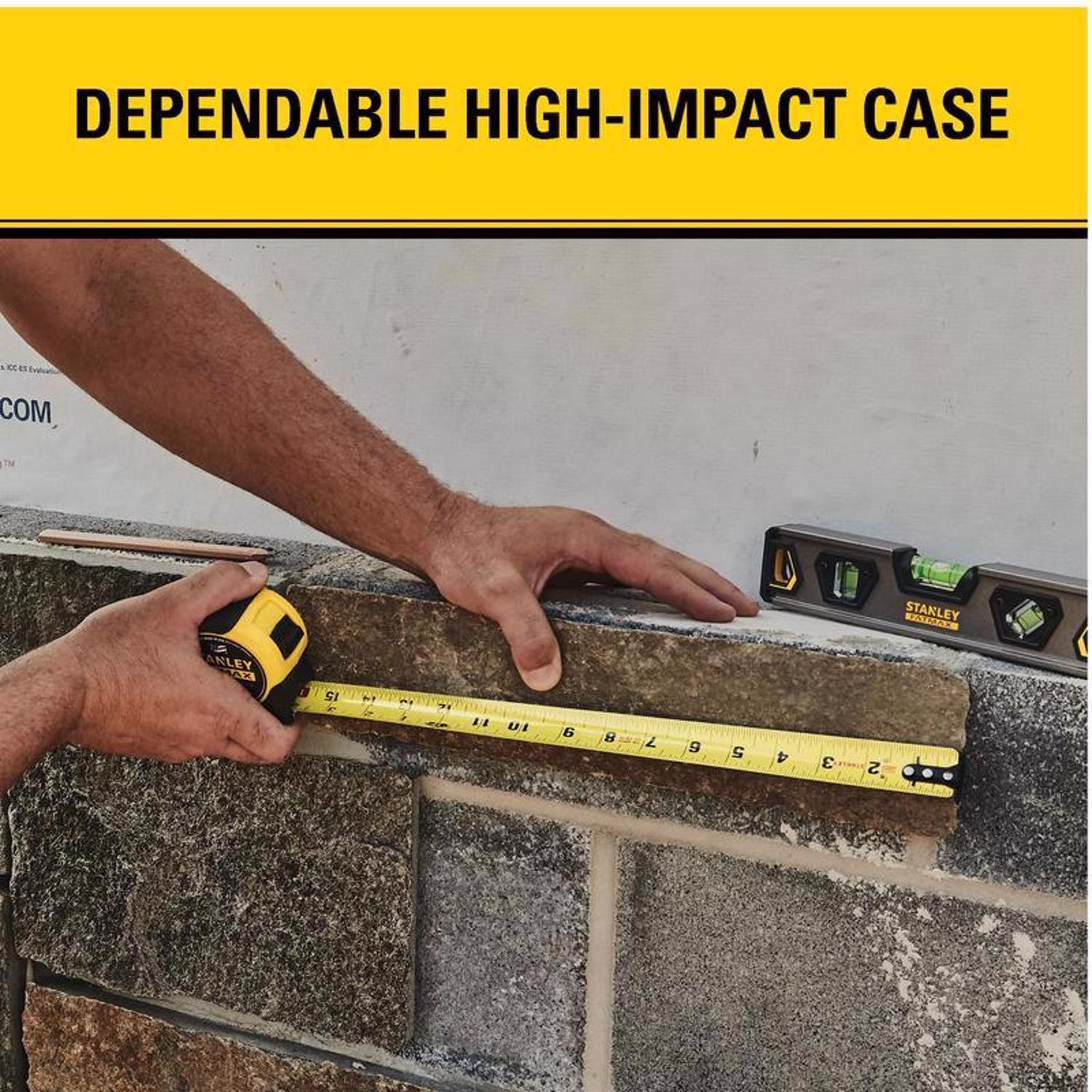 STANLEY FatMax 25 ft. L X 1.25 in. W Tape Measure 1 pk