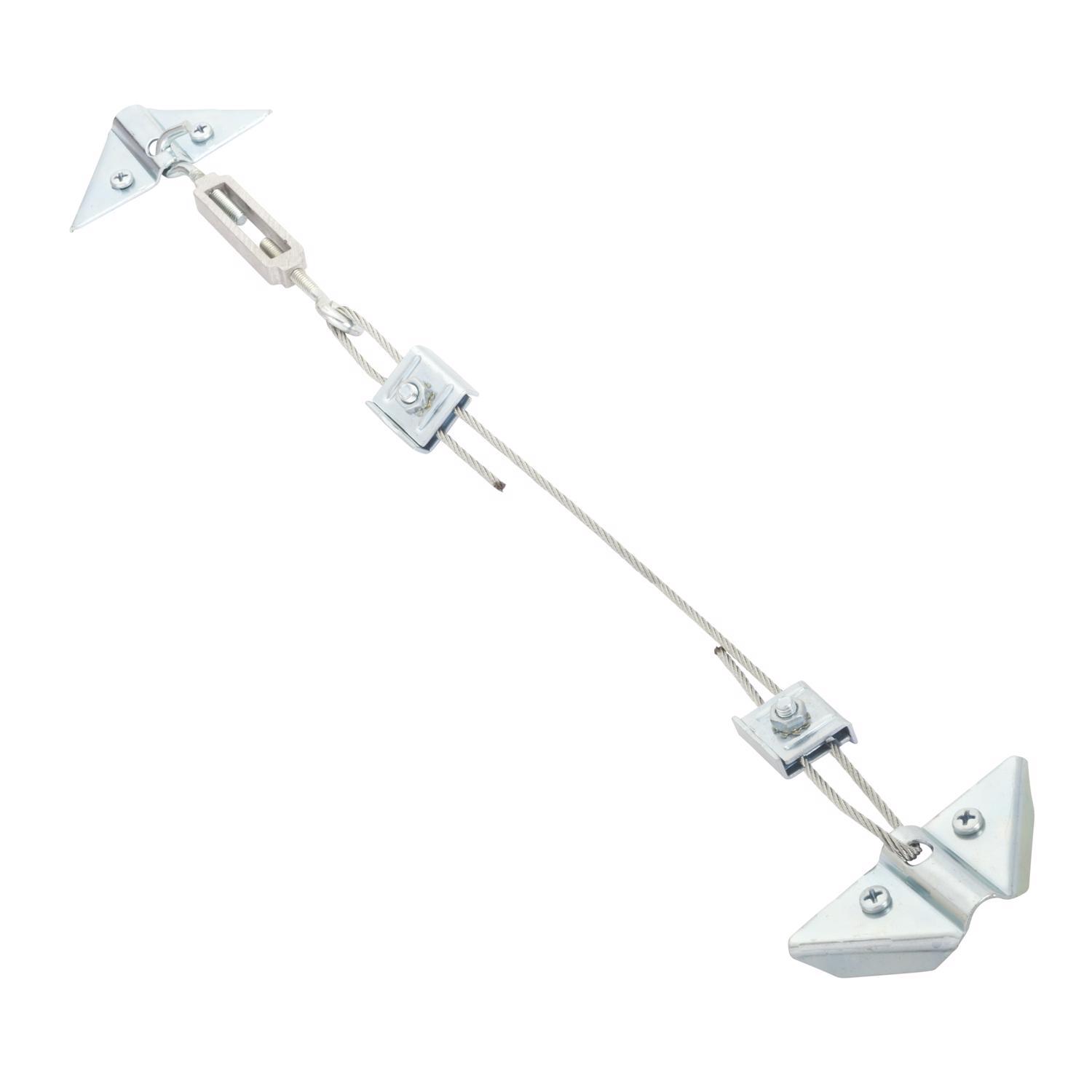 Ace 7.5 in. L Silver Steel Anti-Sag Gate Kit 1 pk