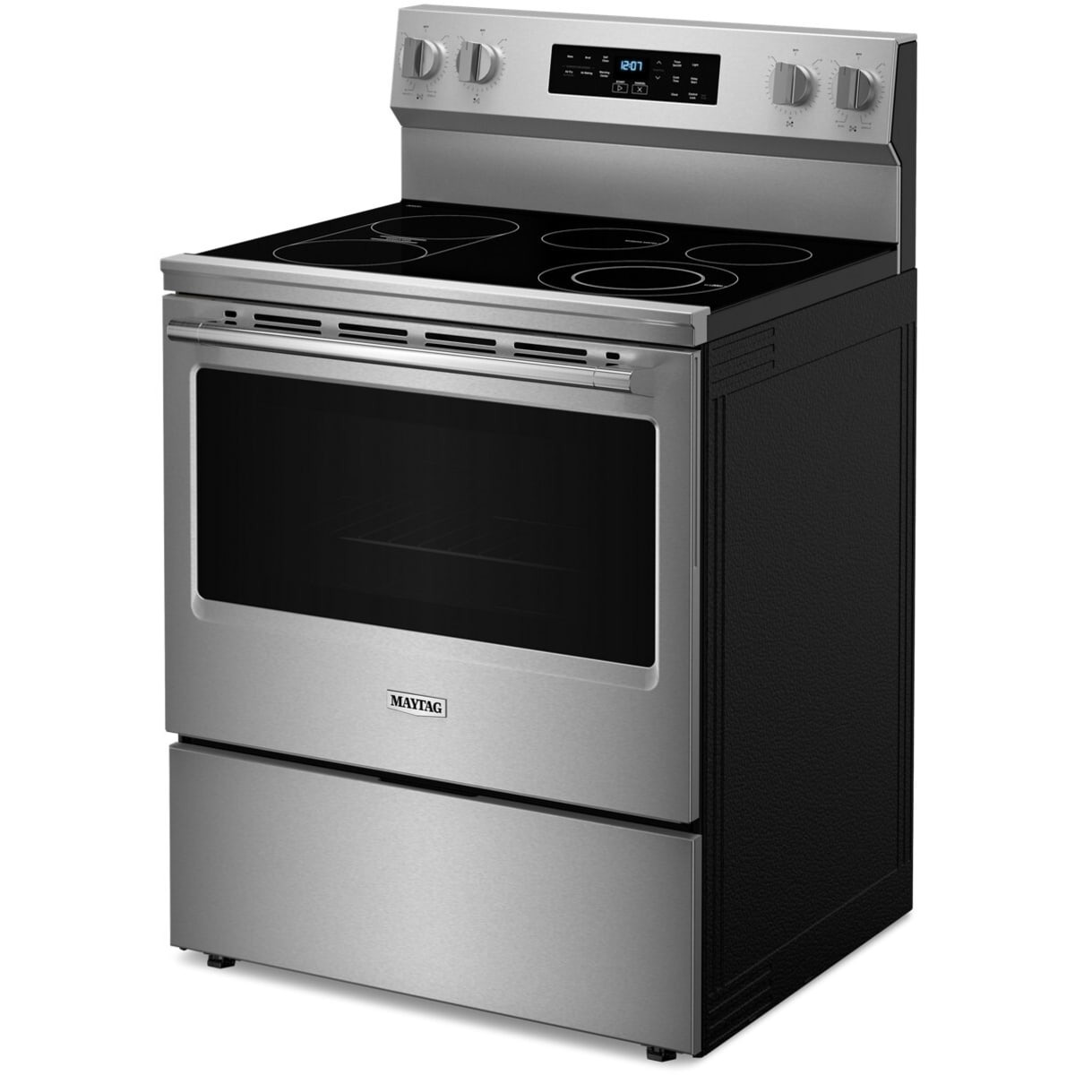 Maytag 30 in. Freestanding Electric Range with 5 Element Burners, 5.3 Cu. Ft. Oven Capacity
