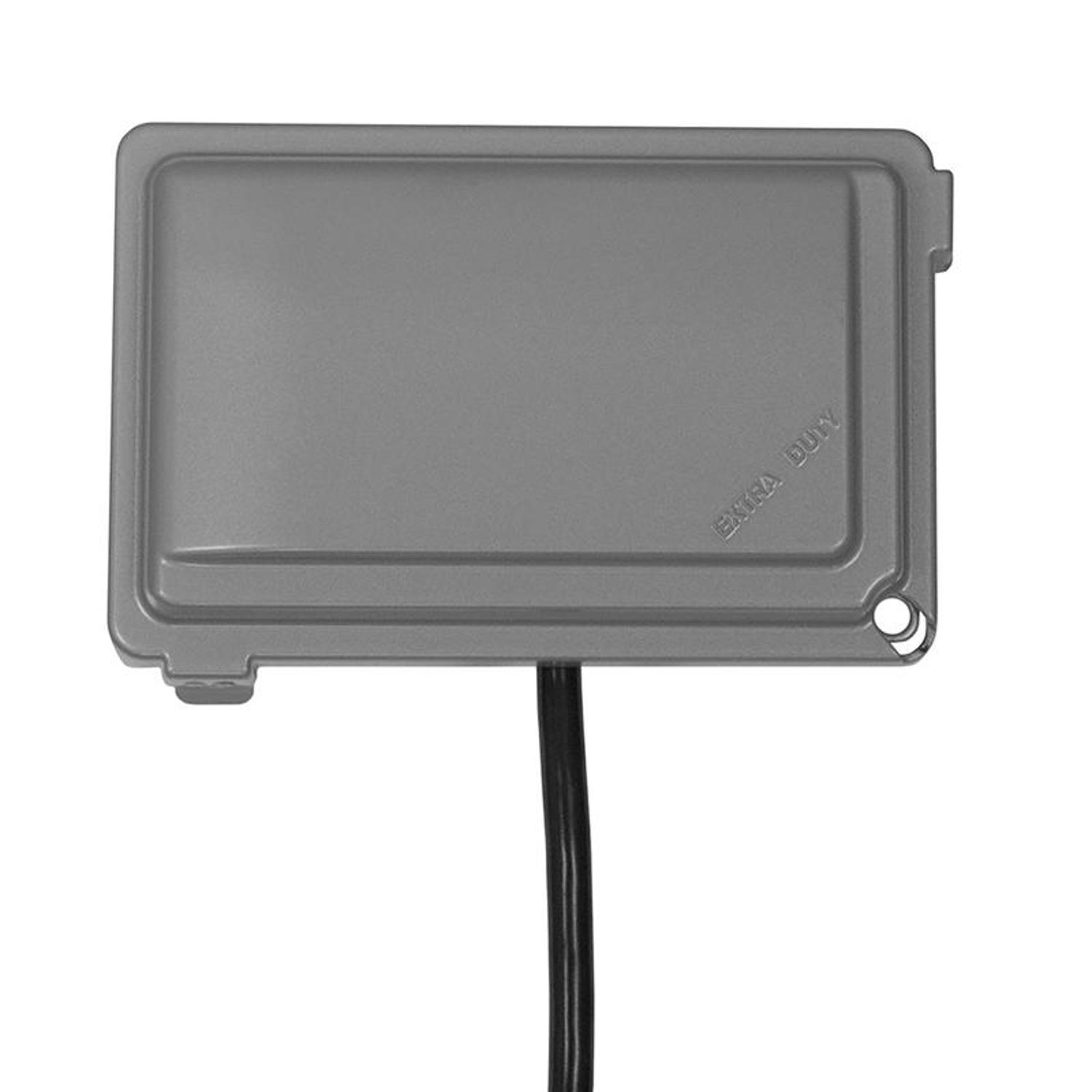 Sigma Engineered Solutions Rectangle Die-Cast Metal 1 gang 5.98 in. H X 4.02 in. W Weatherproof Cove